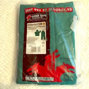 Rainwear two piece limited flammable